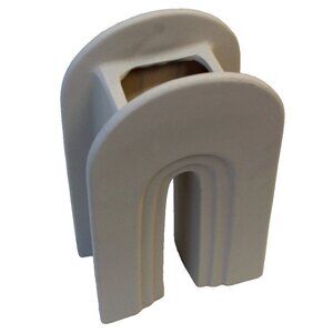 New Modern Art Deco Nordic White Tall Arch Large Ceramic Flower Vase Room Decor